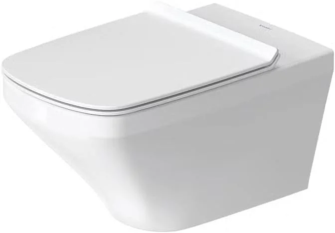 توالت فرنگی دیواری دوراویت، طول 54 سانتی متر - سفید براق