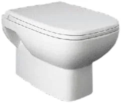 توالت فرنگی دیواری RAK Ceramics مدل Rak-Origin (50 سانتی متر) سفید آلپاین