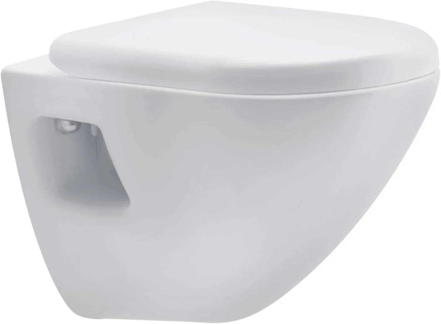 توالت فرنگی دیواری کورسا، مجموعه Regal، سرامیک سفید