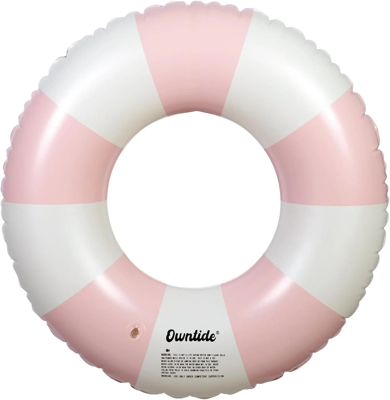 حلقه شنا بزرگ NP با دستگیره برای کودکان و بزرگسالان، تیوب های داخلی استخر راه راه کلاسیک 35 اینچی، شناورهای بادی استخر، شناور برهنه، شناورهای استخر سایز بزرگسال برای مهمانی استخر تابستانی ساحل صورتی