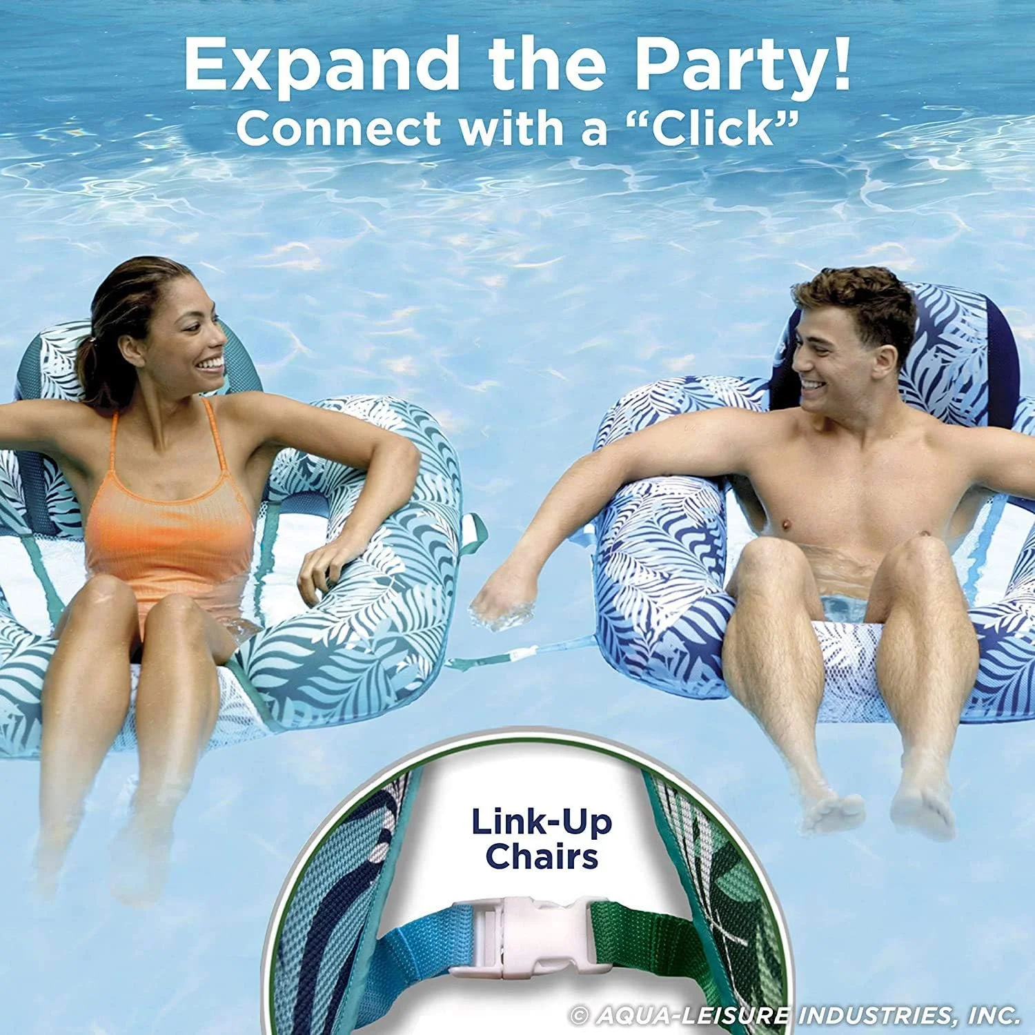 صندلی استخری بادی آکوا مدل Zero Gravity، صندلی استخری بادی، شناور استخری بزرگسالان، مقاوم، طرح سرخس آبی صندلی استخری بادی آکوا مدل Zero Gravity، صندلی استخری بادی، شناور استخری بزرگسالان، مقاوم، طرح سرخس آبی