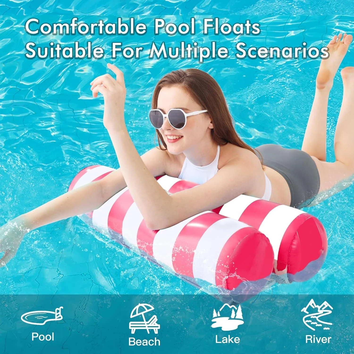 شناورهای استخر، شناور استخر بادی و تخت آویز آبی بزرگسالان، چند منظوره، شناورهای بادی استخر برای بزرگسالان