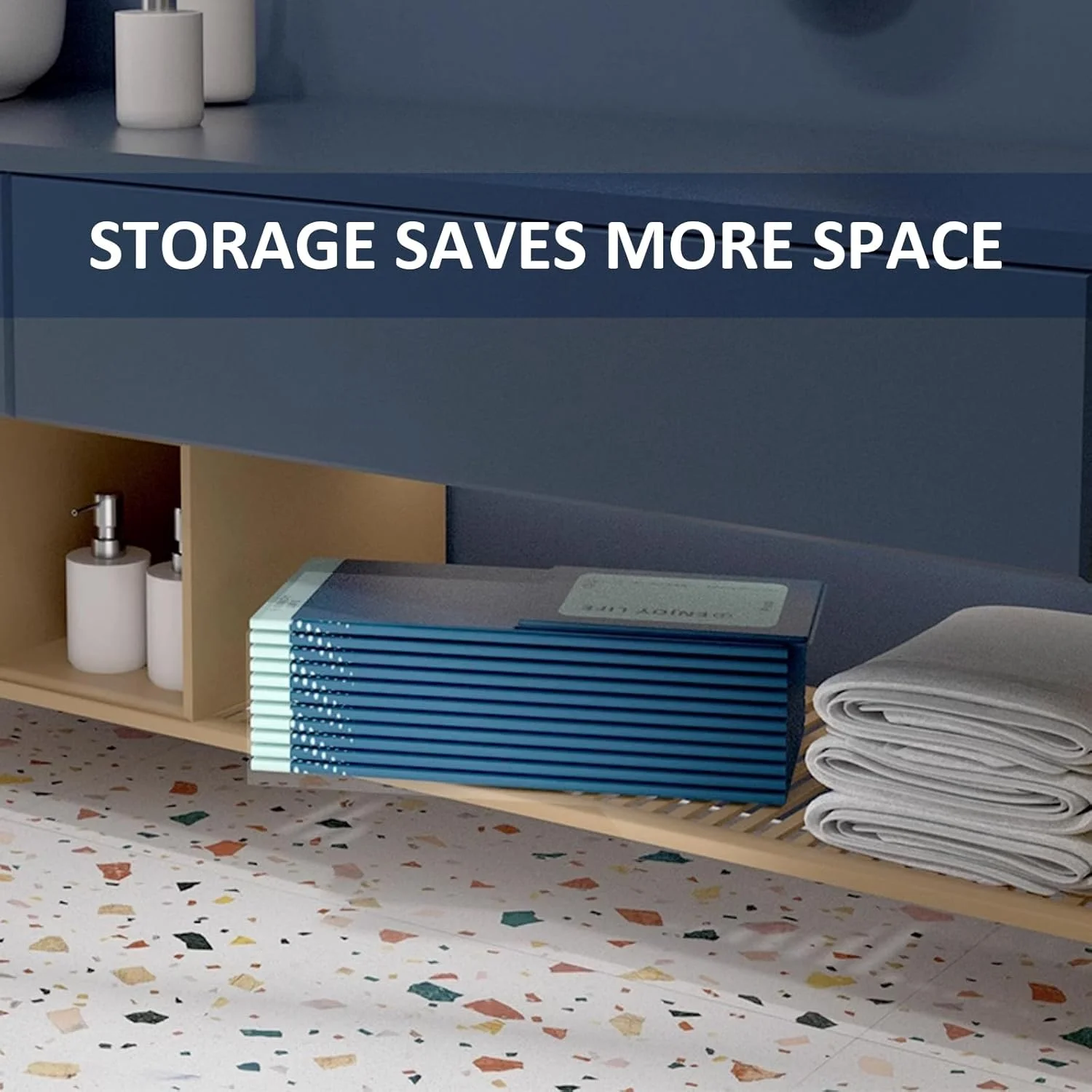 استخر شنای تاشو غیر بادی WIRHAO برای کودکان و بزرگسالان، پوسته پلاستیکی سخت، مناسب حیاط خلوت و استخر سگ (210 x 137 x 50 سانتی متر)