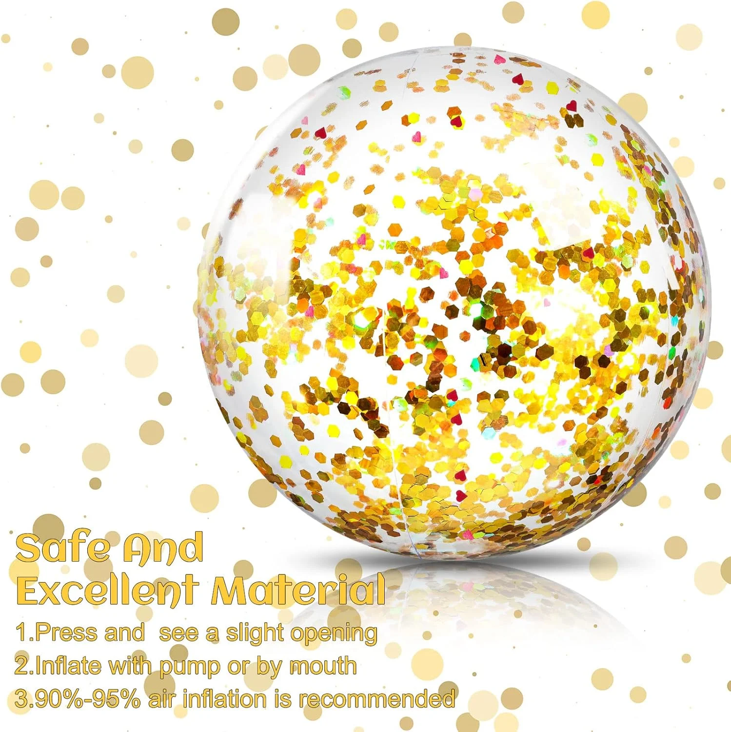 توپ های ساحلی بادی اکلیلی Civaner، بسته 10 عددی، 16 اینچی، توپ های استخری پولکی درخشان برای تزئینات مهمانی، اسباب بازی های بادی برای تولد، تابستان، پاییز، هالووین، عروسی، کریسمس (طلایی) توپ های ساحلی بادی اکلیلی Civaner، بسته 10 عددی، 16 اینچی، توپ های استخری پولکی درخشان برای تزئینات مهمانی، اسباب بازی های بادی برای تولد، تابستان، پاییز، هالووین، عروسی، کریسمس (طلایی)