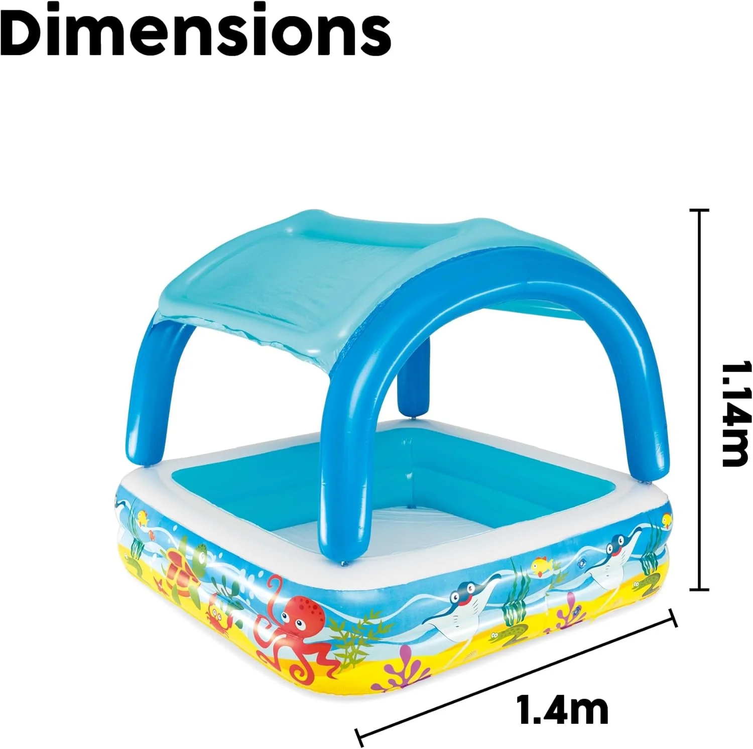 استخر بادی سایبان دار بست وی