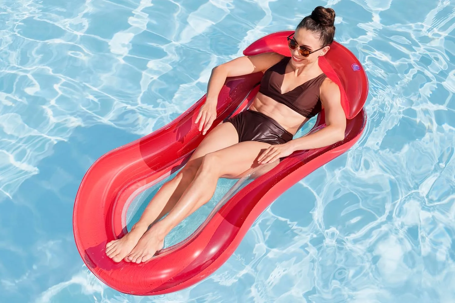 استراحتگاه آبی بادی بست وی، شناور استخر بادی برای بزرگسالان، رنگ های متنوع