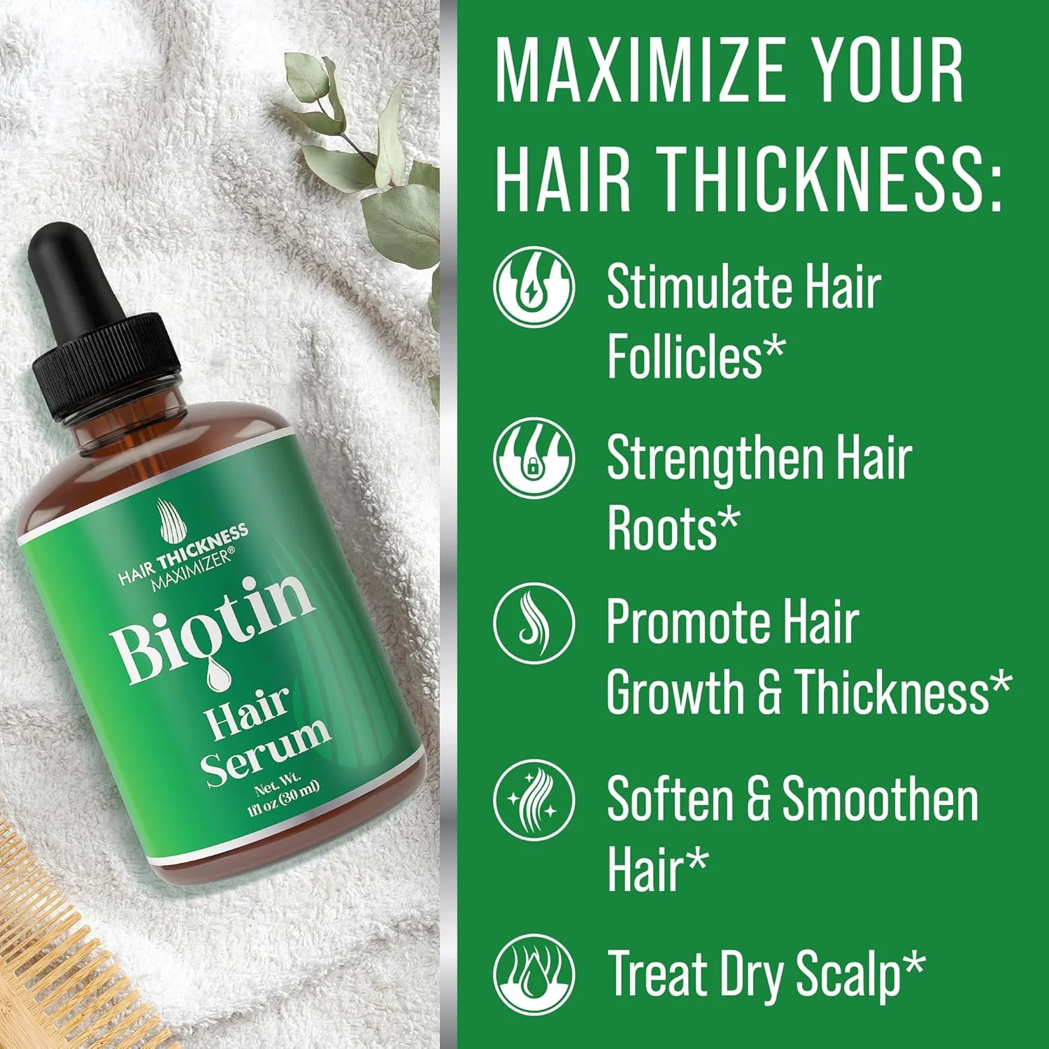 سرم بیوتین Hair Thickness Maximizer سرم بیوتین Hair Thickness Maximizer