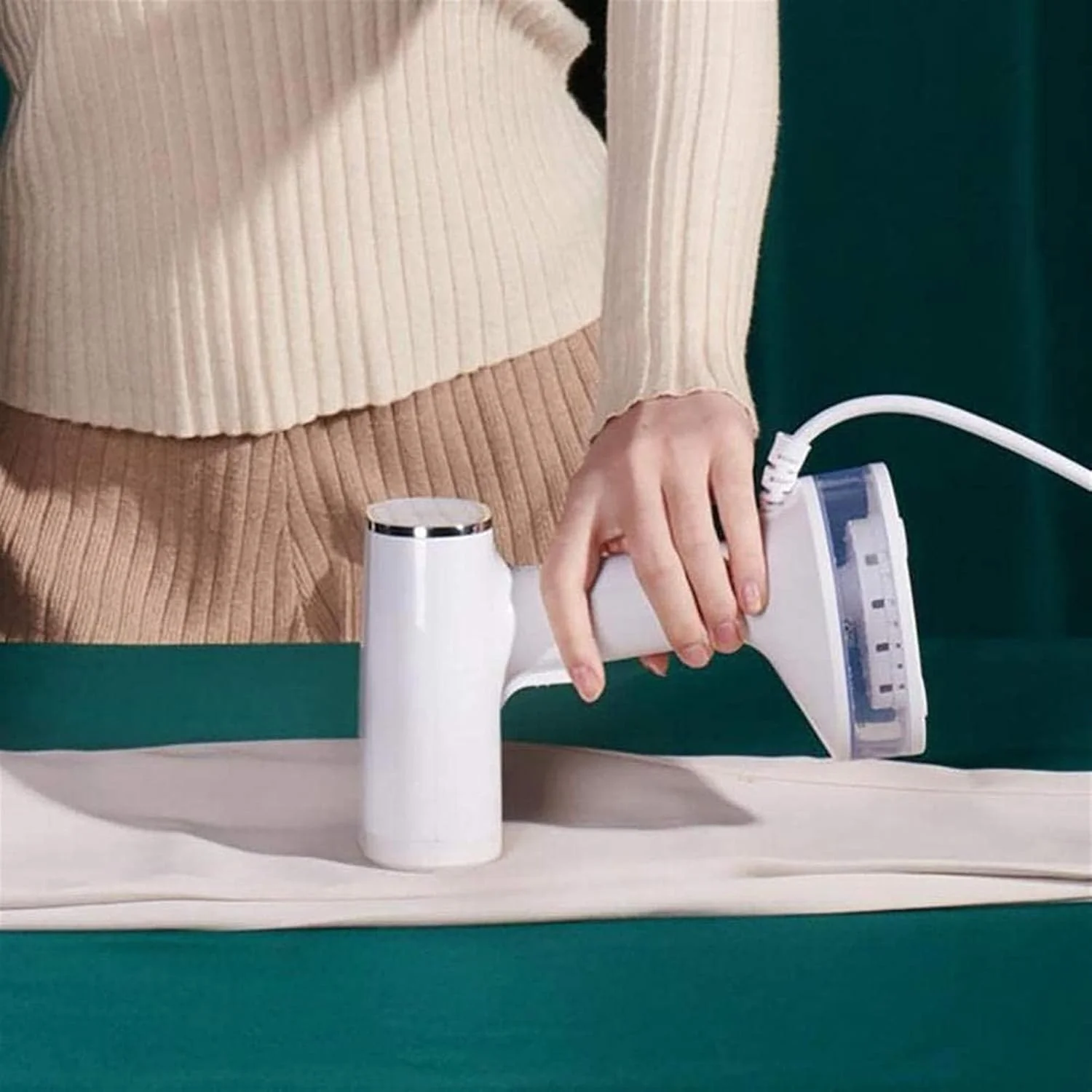 بخارگر لباس UOOD، بخارگر دستی قدرتمند و قابل حمل برای مسافرت، از بین برنده چروک پارچه، گرم شدن سریع