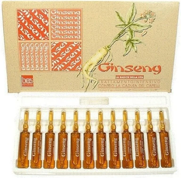 آمپول جینسینگ BES 12x10ml لوسیون فعال جینسینگ Beauty & Science درمان فشرده جینسینگ 12x10 میلی لیتر ترمیم و تقویت فولیکول های مو ضد ریزش مو