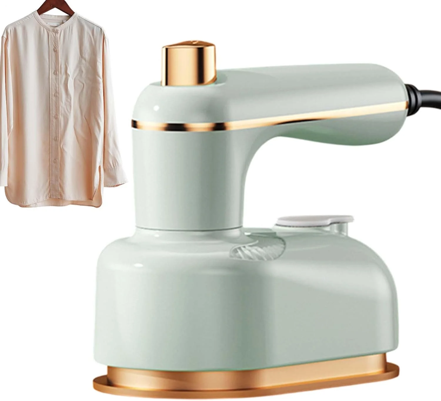 اتو بخار مسافرتی | بخارگر لباس قابل حمل - دستگاه پرس پارچه اتو دستی موثر و قابل استفاده مجدد برای پیراهن، لحاف، ملحفه، خوابگاه، خانه، لباس