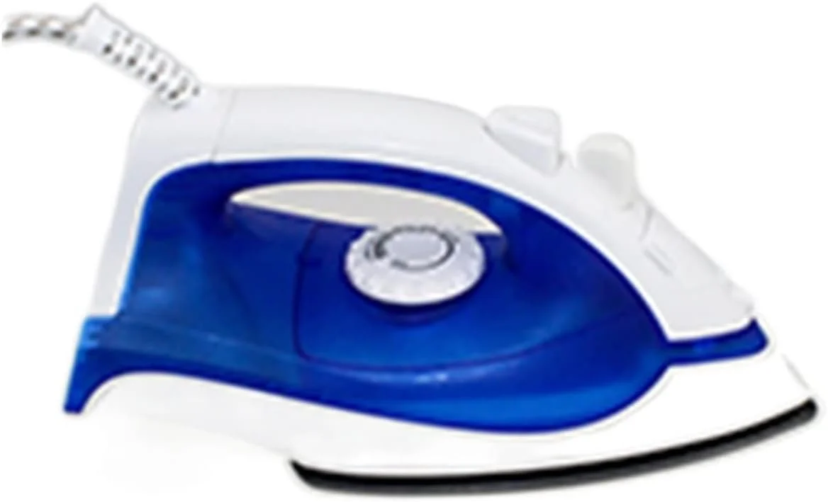 بخارگر دستی تیستیک، اتو بخار کوچک برقی لباس، برس اتو، اتو بخار مسافرتی دستی، برس تمیز کننده پارچه و لباس (رنگ: آبی)