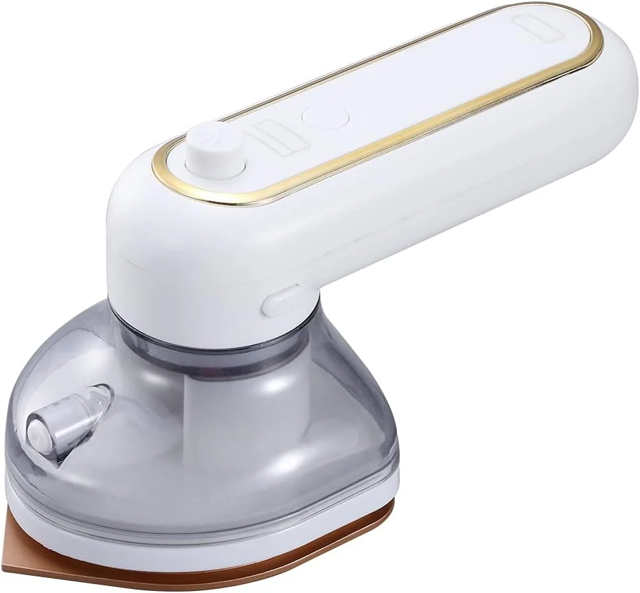 بخارگر لباس، بخارگر دستی قابل حمل، اتو بخار برای از بین بردن چروک لباس و پارچه، گرم شدن سریع در 30 ثانیه، 20 دقیقه بخار مداوم، ایده آل برای خانه و مسافرت، سفید