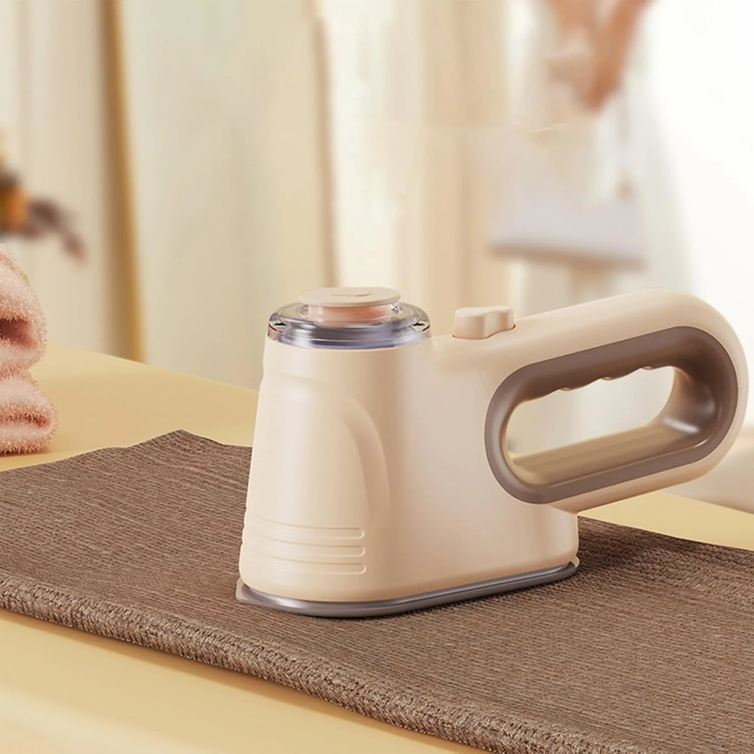 بخارگر مسافرتی لباس، اتو بخار لباس گرم شدن سریع 30 ثانیه ای تاشو - دستگاه اتو کشی خانگی بخارگر پارچه قابل حمل برای لباس