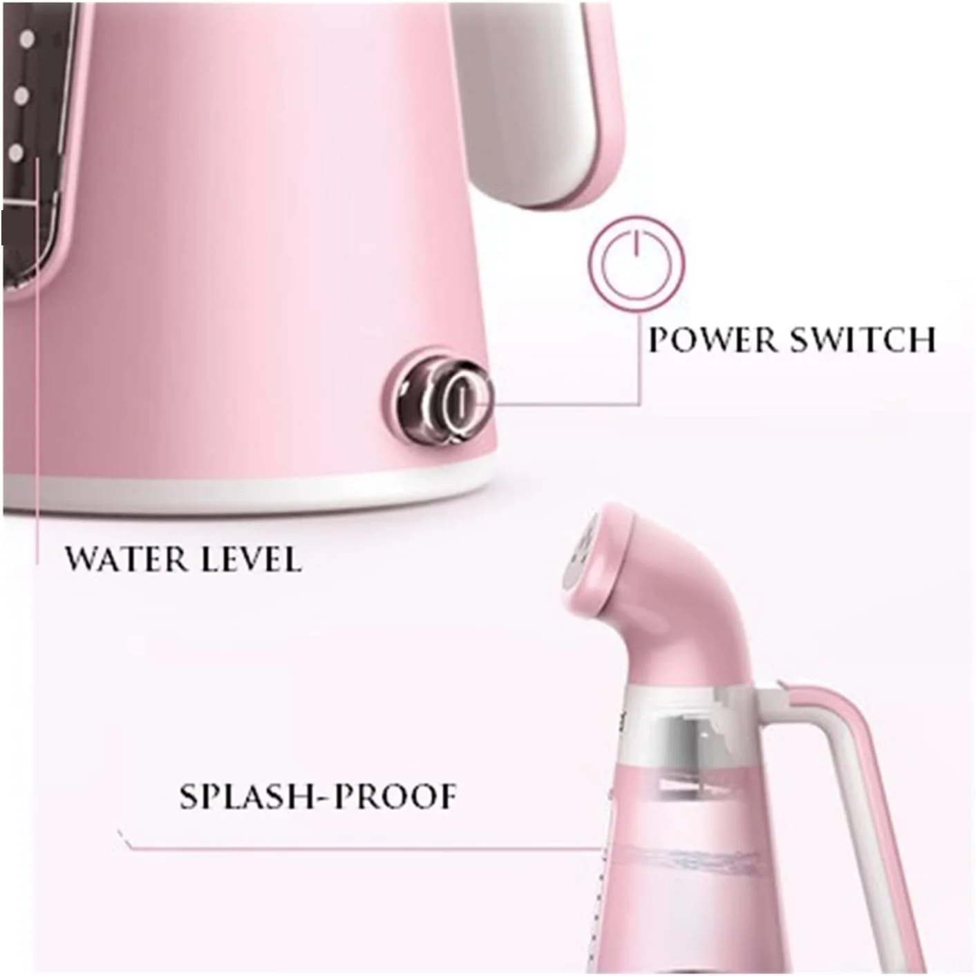 اتو بخار مسافرتی کوچک 3D پنج سوراخه SKYRRA، جدیدترین و محبوب ترین مدل، مناسب برای اتو کردن لباس، مرطوب کننده هوا، بخور صورت و پخش کننده روغن های معطر