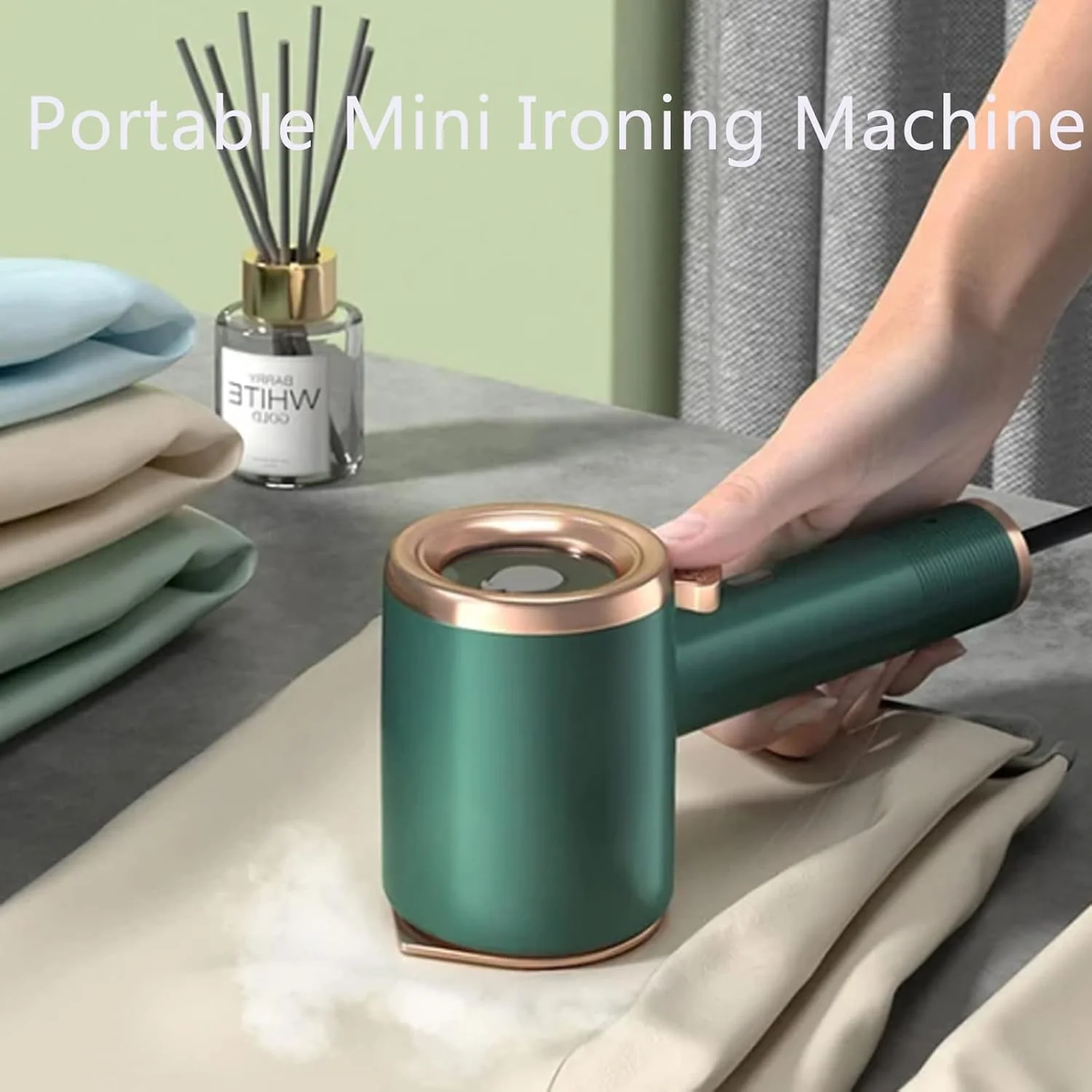 اتو بخار مسافرتی کوچک Retrospecti، اتو Emboadlie، بخارگر Emboadlie، اتو بخار کوچک مسافرتی برای لباس، بخارگر دستی لباس برای خانه و مسافرت (2 عدد - A)