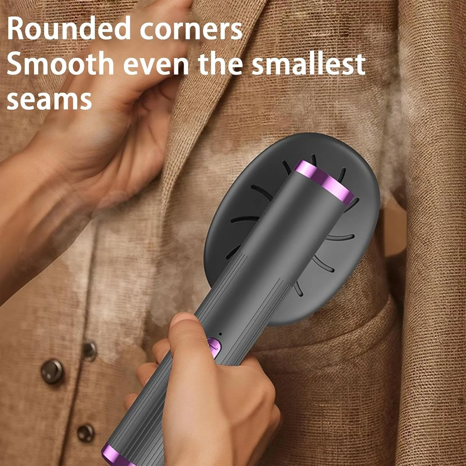 بخارگر قابل حمل لباس - بخارگر دستی لباس، دستگاه اتو بخار دو حالته قابل حمل برای پیراهن، پرده، منزل، خوابگاه، مسافرت و انواع پارچه