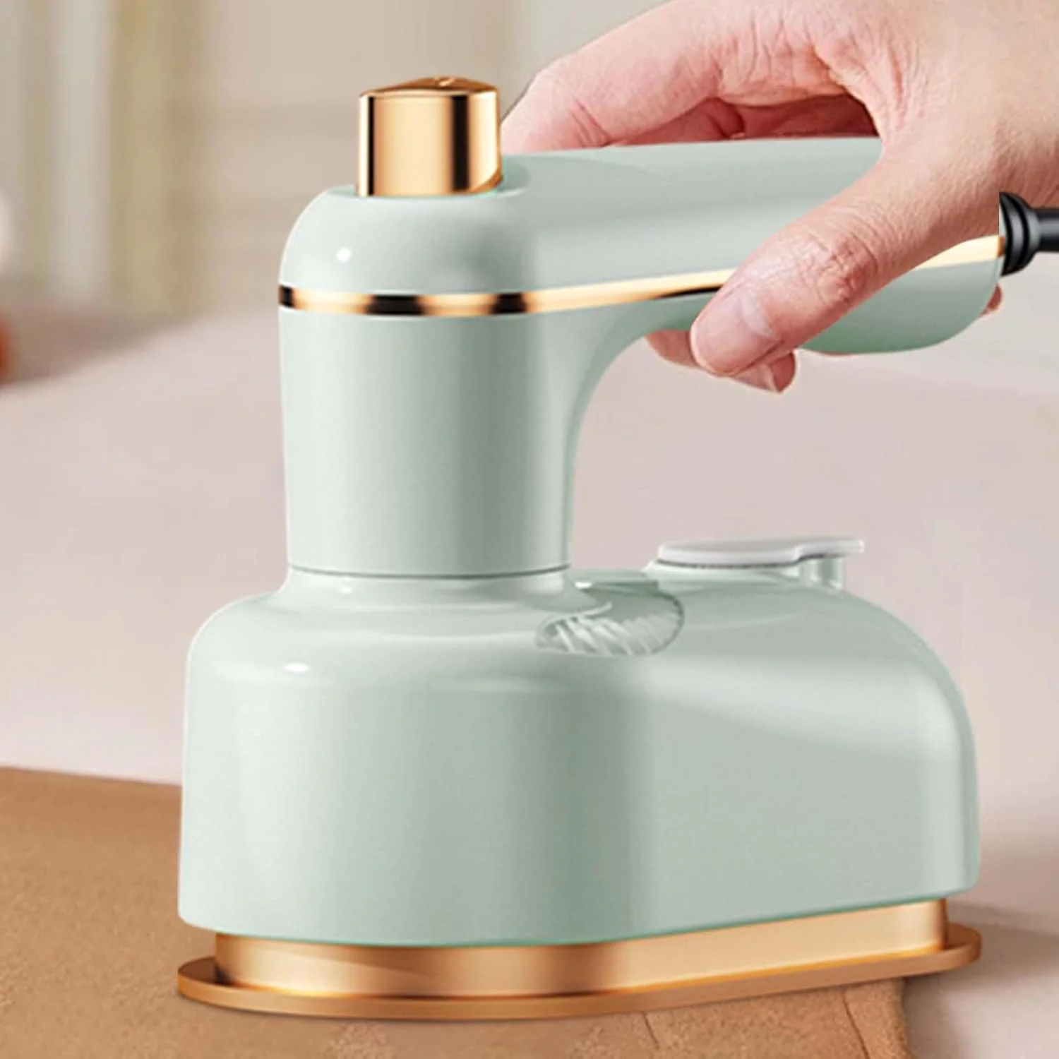 اتو بخار مسافرتی - اتو بخار لباس قابل حمل، دستگاه اتو دستی قابل استفاده مجدد، پرس پارچه خانگی برای لباس، ملحفه، پیراهن مسافرتی