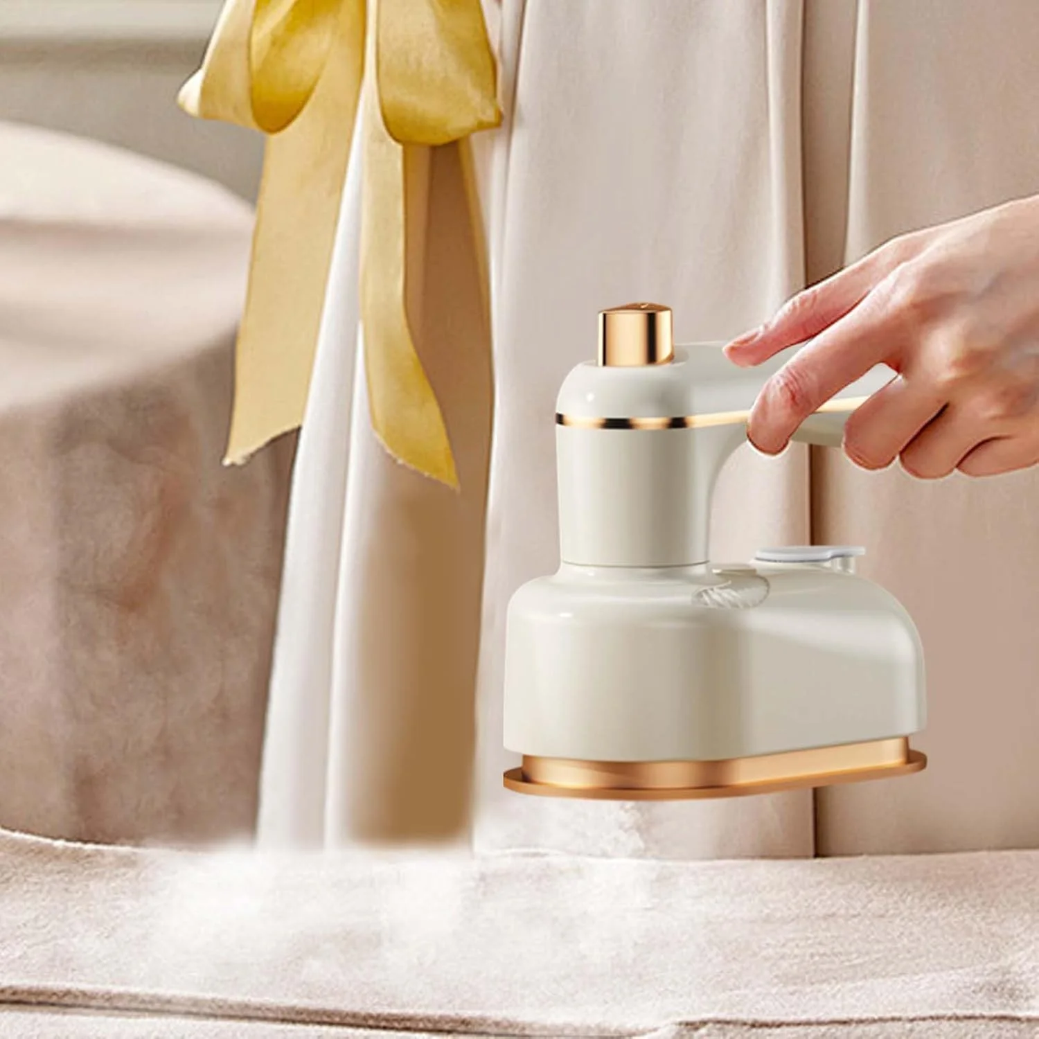 اتو بخار مسافرتی لباس | اتو بخار پوشاک قابل حمل - اتو پرس موثر پارچه با طراحی قابل استفاده مجدد برای لباس، لحاف، ملحفه، خوابگاه، منزل و مسافرت