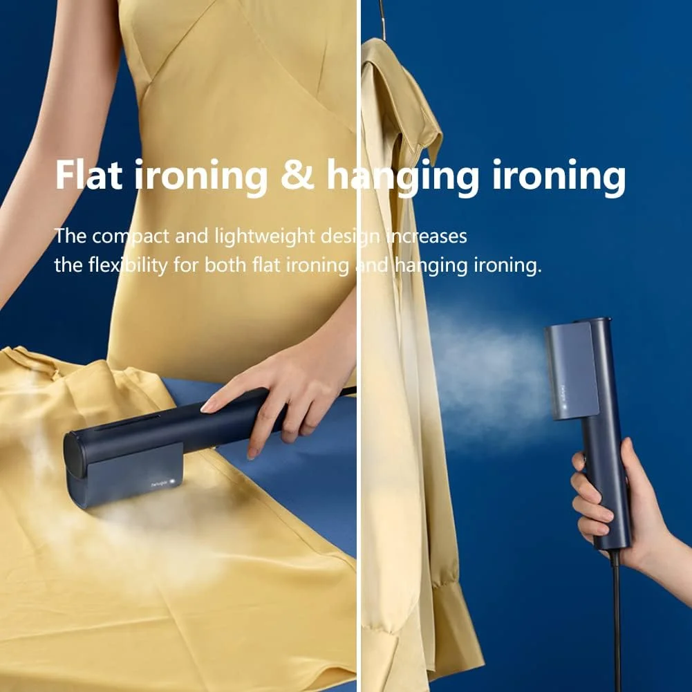 بخارگر مسافرتی لباس نسوگر مدل G3، اتو بخار دستی شیک، سبک 340 گرمی، گرم شدن سریع 15 ثانیه ای، اتو بخار کوچک و سبک برای مسافرت و منزل 900 وات (دوشاخه UK)