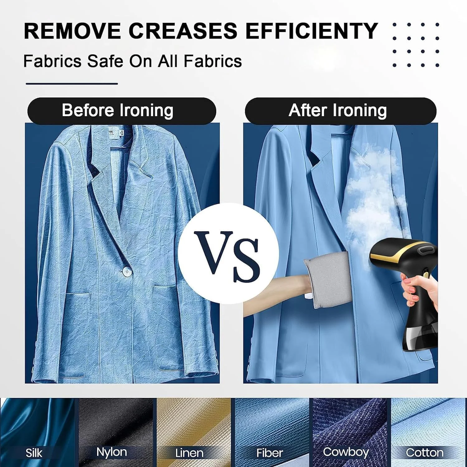 بخارگر لباس قابل حمل MOLOR، اتو بخار دستی لباس با مخزن آب 350 میلی لیتری، گرم شدن سریع 30 ثانیه ای، خاموش شدن خودکار، از بین برنده قدرتمند چروک پارچه 1500 وات برای خانه و مسافرت (مشکی)