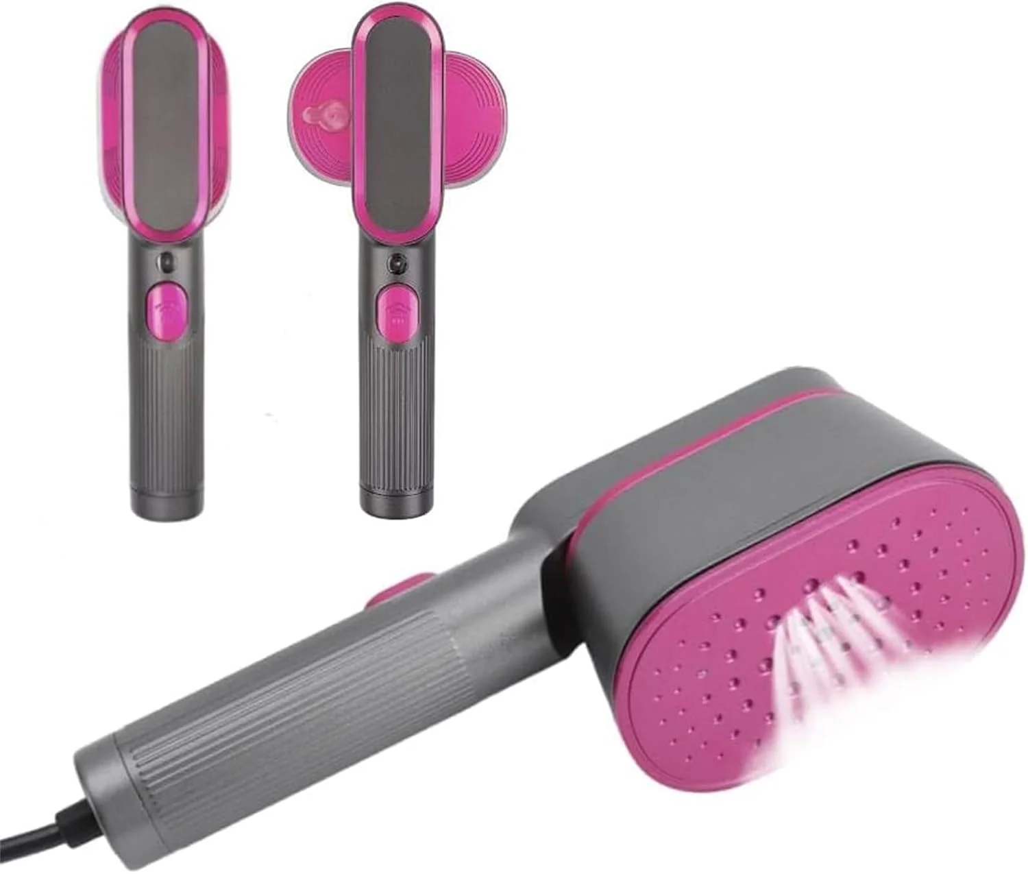 بخارگر دستی لباس MOTIM، اتو بخار کارآمد 1000 وات، گرمایش سریع 9 ثانیه ای، دستگاه اتو دستی حذف چین و چروک بخار مداوم برای مسافرت های خانگی