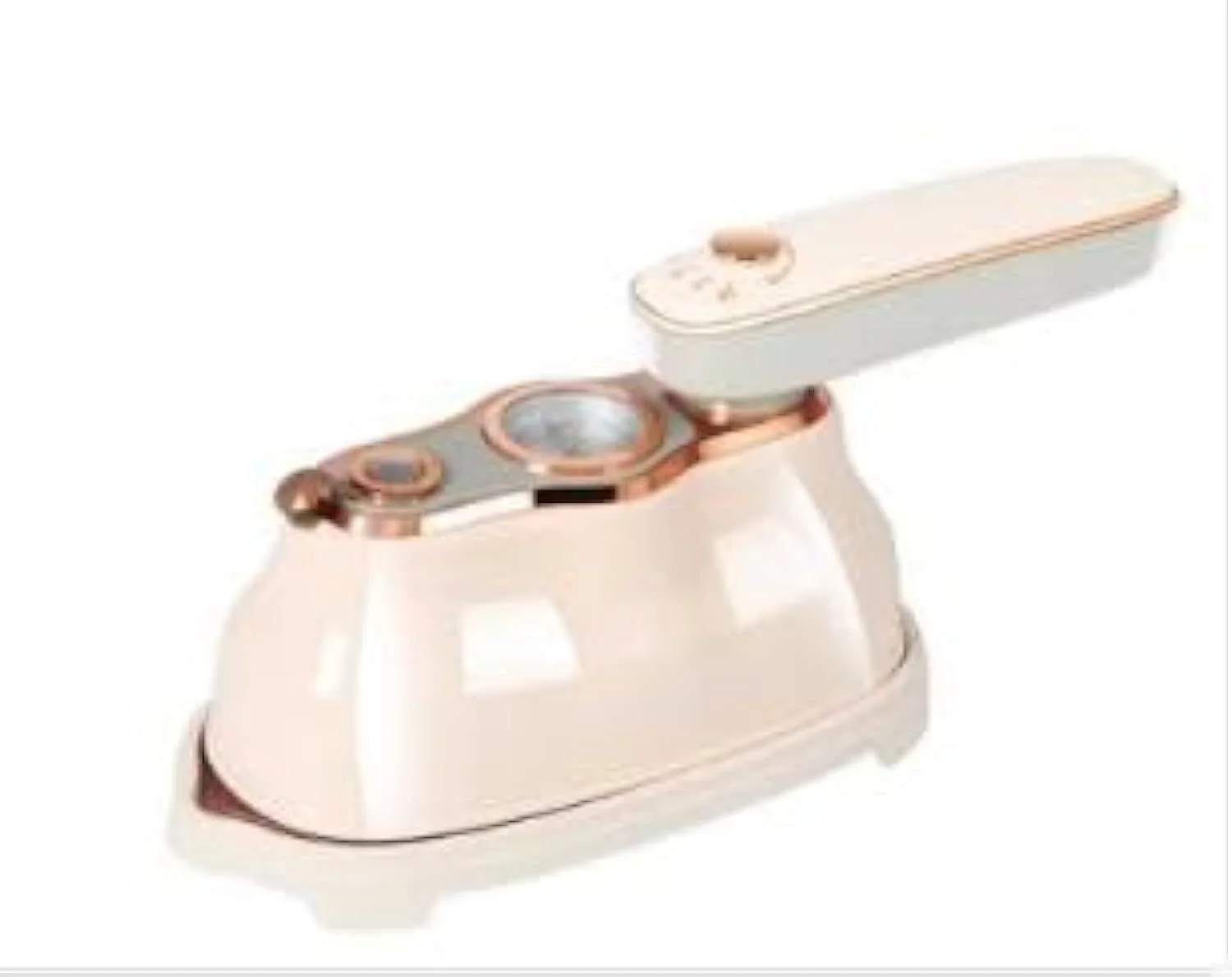 اتو بخار مسافرتی کوچک NALACAL، اتو بخار چرخشی 180 درجه، اتو بخار 1200 واتی برای لباس، با نشانگر دما، اتوکشی و بخاردهی 2 در 1، اتو بخار دستی کوچک قابل حمل برای لباس