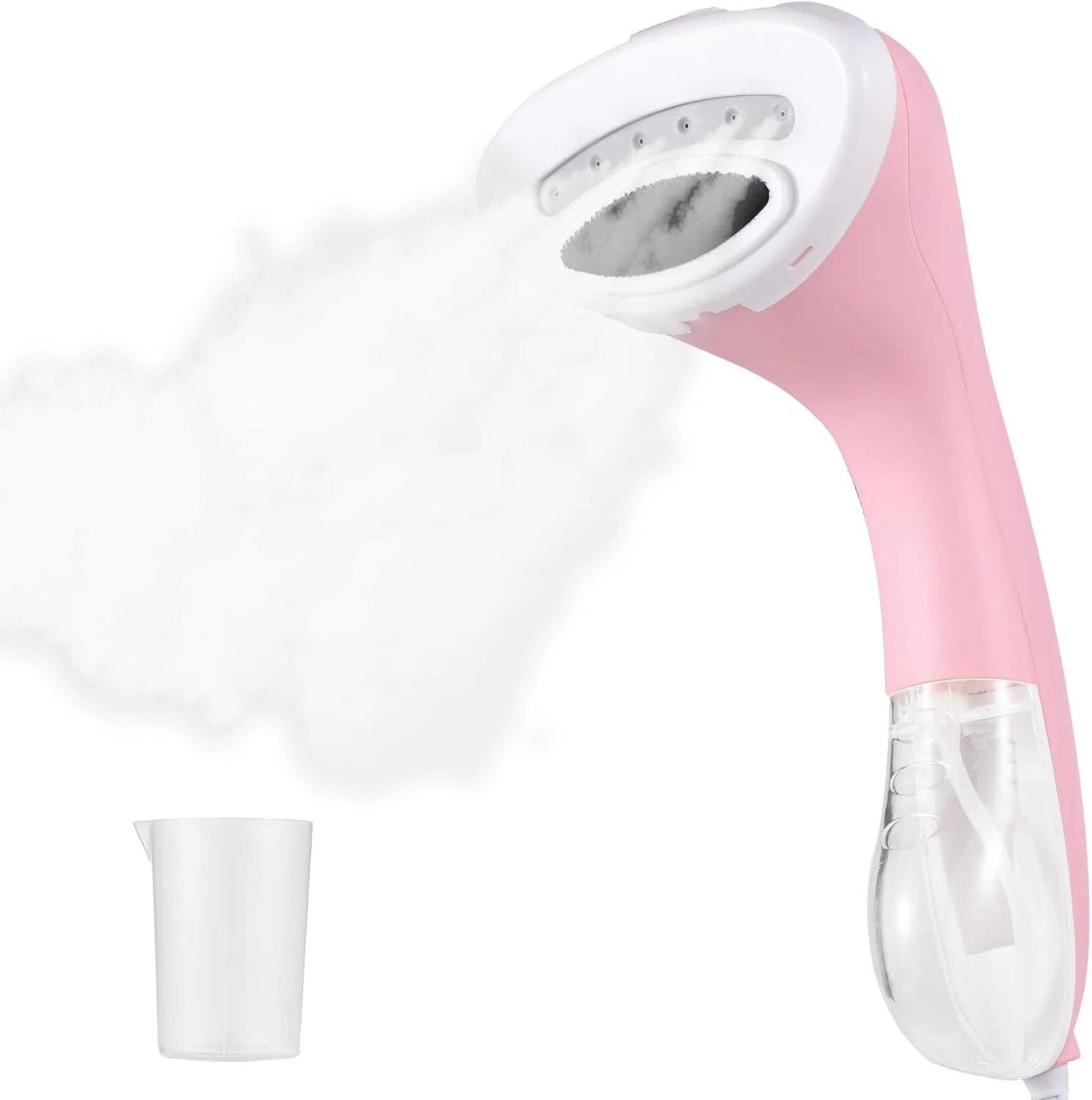 بخارگر لباس Joleritc، گرم شدن سریع 20 ثانیه ای، بخارگر دستی لباس، مخزن آب جداشدنی 150 میلی لیتری، اتو بخار قابل حمل از بین برنده چروک، مناسب برای انواع پارچه ها، مسافرت و منزل