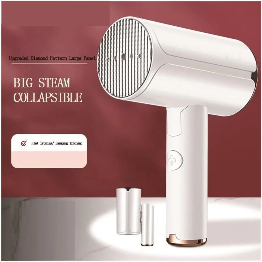 JIKWME - اتو بخار کوچک قابل حمل، اتو بخار دستی لباس، اتو بخار خانگی، اتو بخار حرفه ای میکرو، مناسب برای خانه و مسافرت