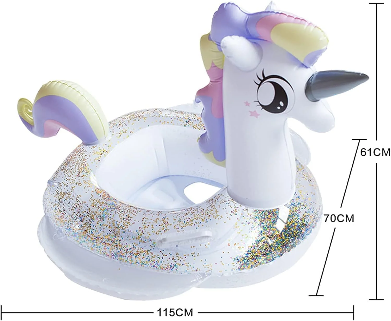 شناور بادی استخر کودک AM ANNA طرح اسب تک شاخ، مناسب کودکان 1 تا 4 سال، شناور بادی با دسته، اسباب بازی بادی استخر طرح اسب تک شاخ شناور بادی استخر کودک AM ANNA طرح اسب تک شاخ، مناسب کودکان 1 تا 4 سال، شناور بادی با دسته، اسباب بازی بادی استخر طرح اسب تک شاخ