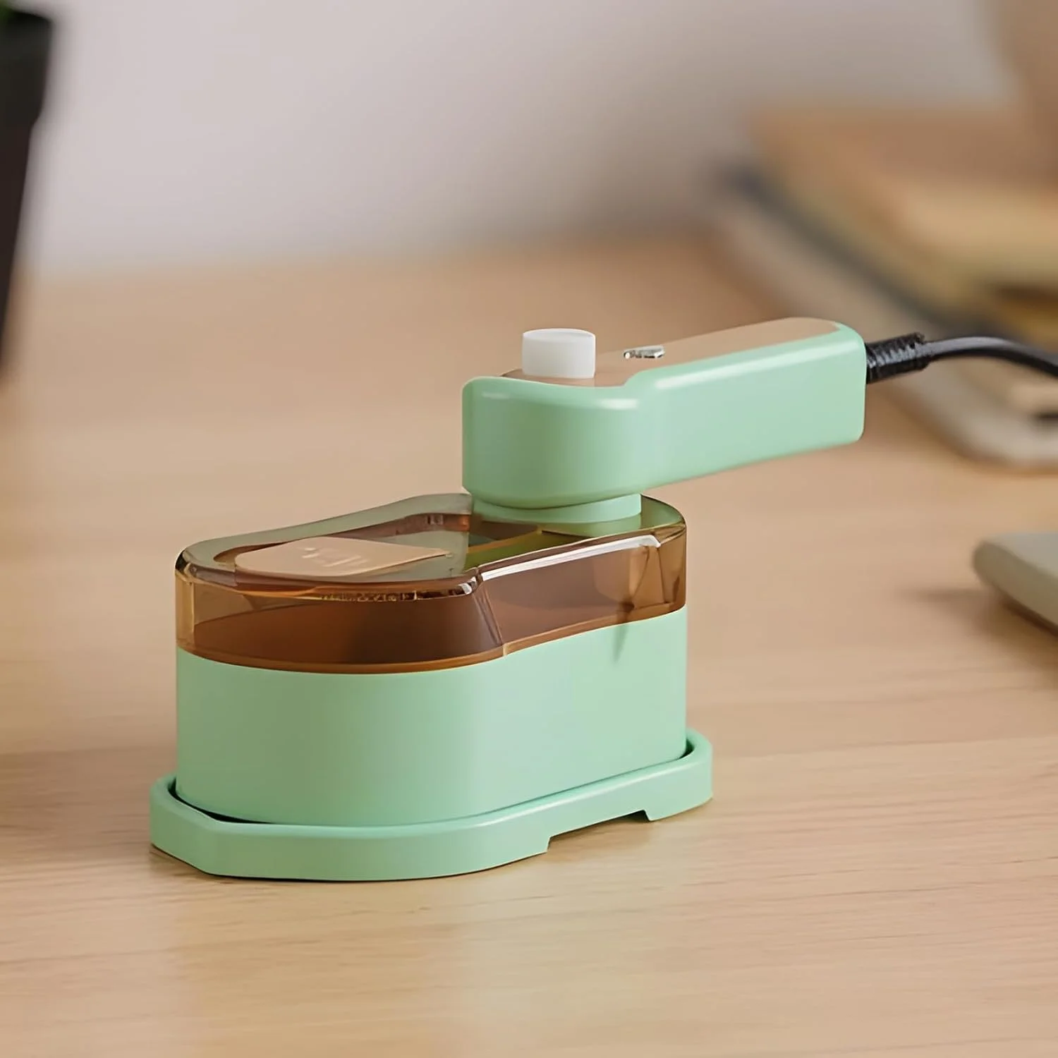 بخارگر دستی، بخارگر مسافرتی قابل حمل با اندازه دستی، اتو بخار تاشو قابل حمل با دسته چرخان 180 درجه برای مسافرت های تجاری، تعطیلات خانگی، خوابگاه، چمدان و کیف دستی