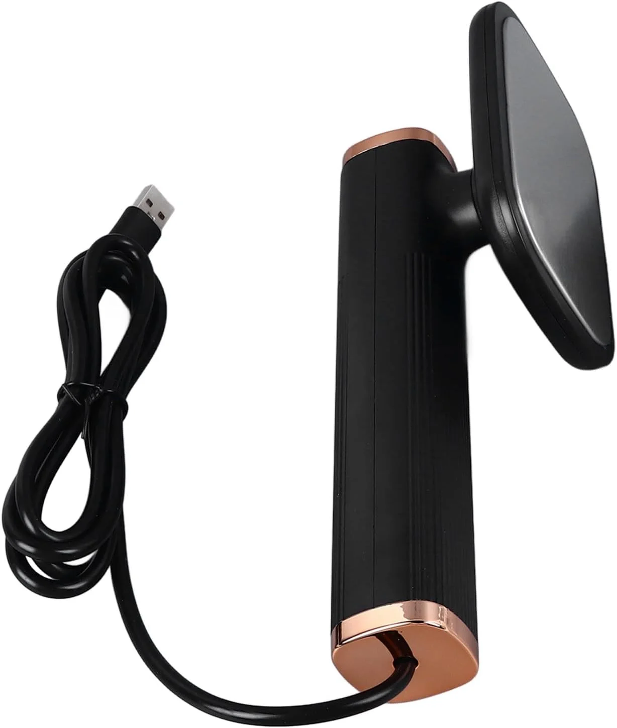 اتو بخار دستی Fdit با ظرفیت 20 میلی لیتر، دوشاخه USB، اتو لباس مسافرتی کوچک قابل حمل برای خوابگاه های خانگی، گرمایش ارتقا یافته برای اتو خشک و مرطوب، سبک وزن (مشکی)