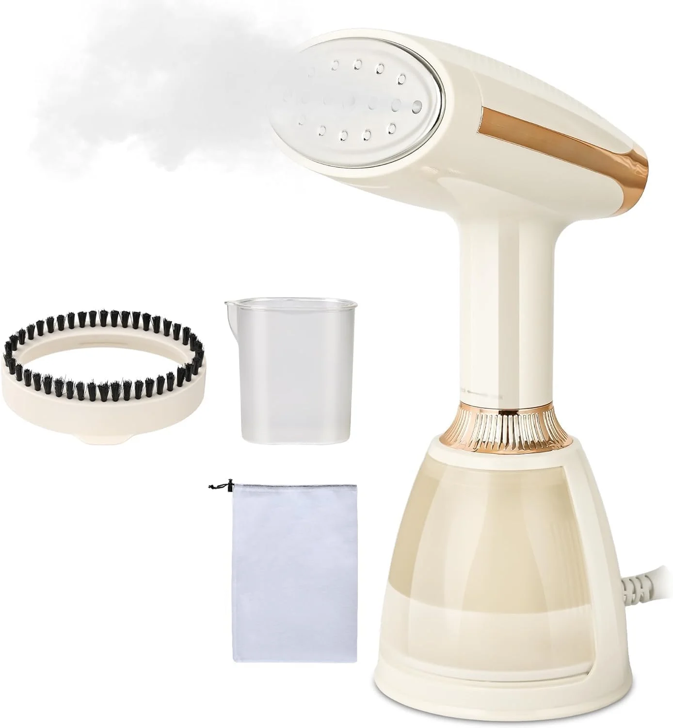 بخارگر دستی لباس اکسفور، اتو بخار دستی با گرم شدن سریع 15 ثانیه ای، بخارگر قدرتمند با قابلیت نفوذ بخار برای لباس، بخارگر مسافرتی قابل حمل برای لباس، برای از بین بردن چروک پارچه ها