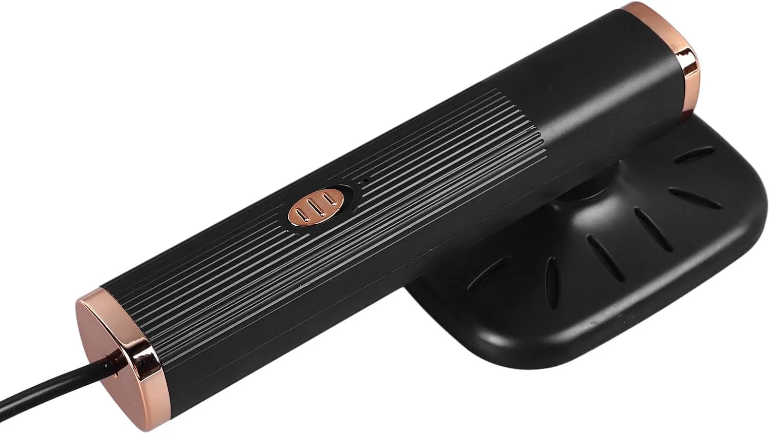 اتو بخار دستی Fdit با ظرفیت 20 میلی لیتر، دوشاخه USB، اتو لباس مسافرتی کوچک قابل حمل برای خوابگاه های خانگی، گرمایش ارتقا یافته برای اتو خشک و مرطوب، سبک وزن (مشکی)