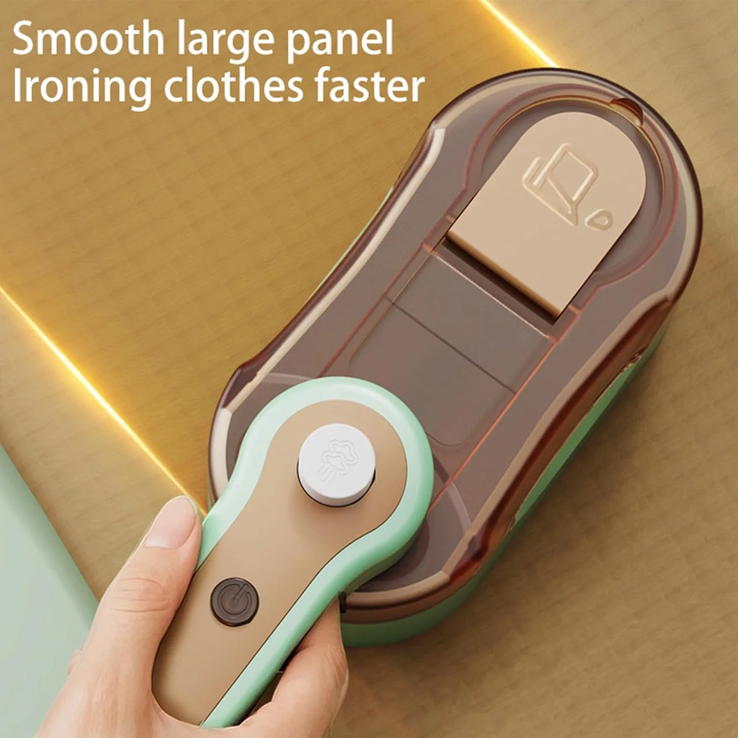 بخارگر لباس | بخارگرهای پارچه ای مسافرتی قابل حمل، دسته چرخان 180 درجه، اتو بخار لباس پیراهن برای کیف دستی، کشو، چمدان، خانه، محل کار، خوابگاه، تعطیلات