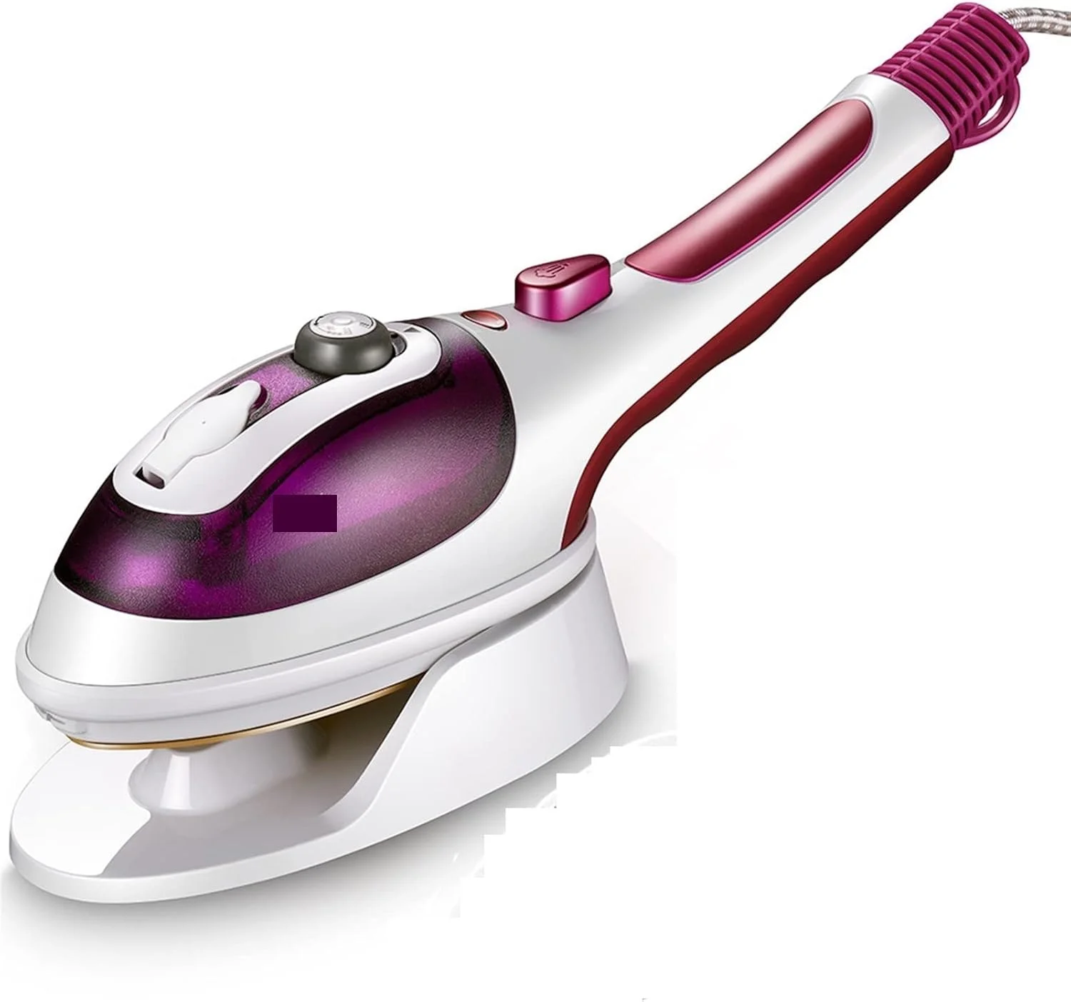 اتو بخار برقی DOLPDED، اتو بخار دستی کوچک قابل حمل برای لباس، بخارگر دستی لباس، برس بخار مسافرتی عمودی قابل حمل خانگی