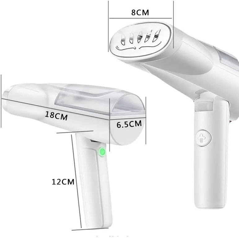 اتو بخار برقی DOLPDED، اتو بخار دستی لباس، اتو مسافرتی تاشو 100 میلی لیتری، مینی قابل حمل برای اتو کردن لباس در خانه و مسافرت