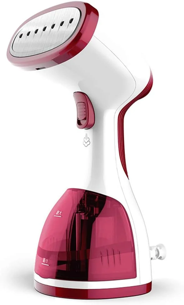 بخارگر لباس CLX برای منزل، بخارگر دستی قابل حمل، اتو بخار لباس مسافرتی، پلانچا پارا برای لباس، قرمز