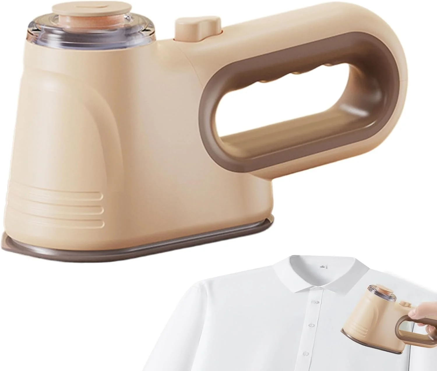 اتو بخار مسافرتی، اتو بخار لباس با گرم شدن سریع 30 ثانیه ای تاشو، دستگاه اتو خانگی بخارگر پارچه قابل حمل برای لباس