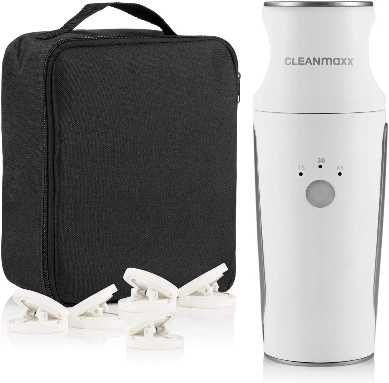 اتوی مسافرتی پیراهن CLEANmaxx | خشک کننده و صاف کننده پیراهن و بلوز و جایگزین اتو یا بخارگر [1000 وات]