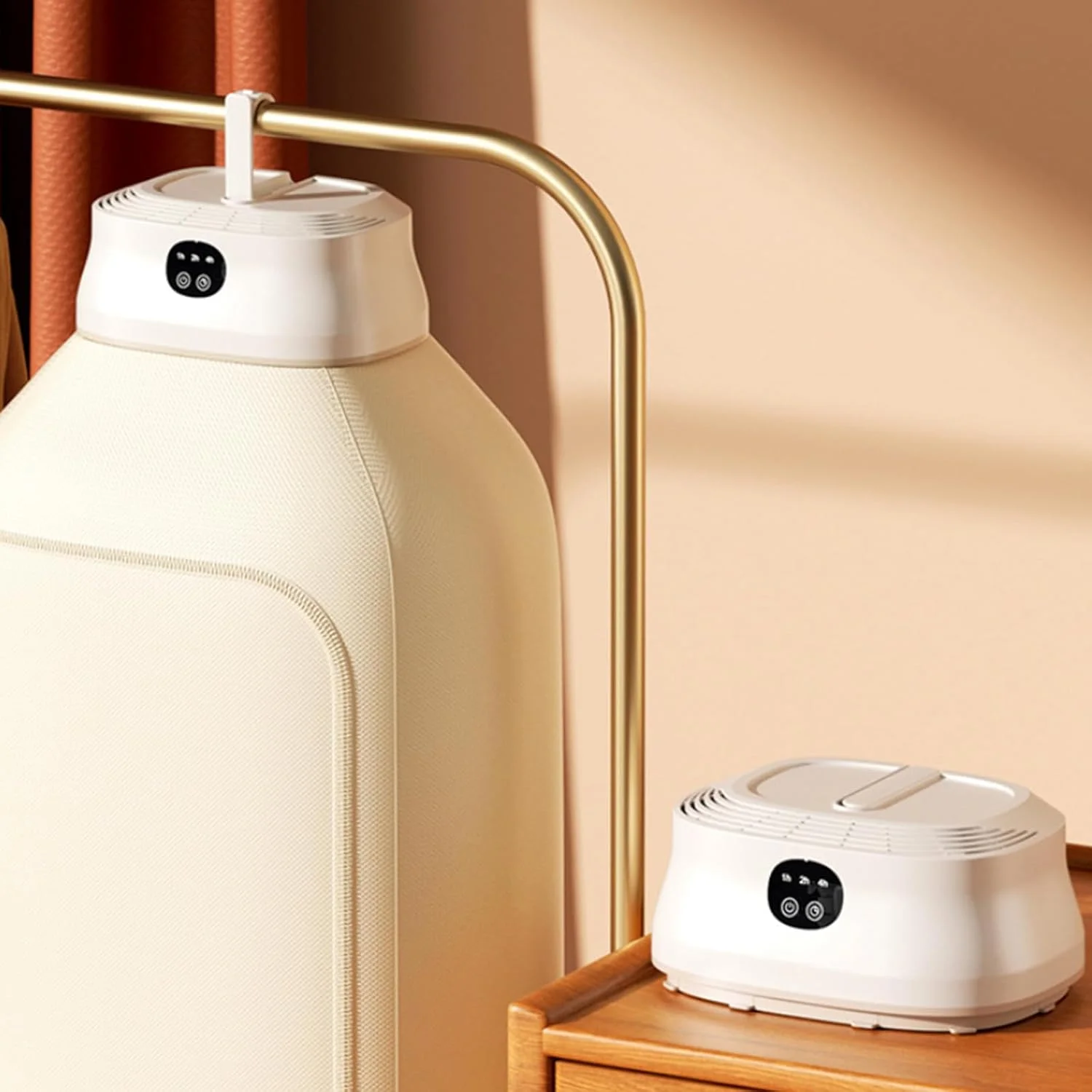 ماشین اتو بخار اتوماتیک، خشک کن لباس قابل حمل ارتقا یافته، اتو بخار عمودی بی سیم اتوماتیک، ماشین اتو بدون دخالت دست، مناسب استفاده در داخل/خارج از خانه، برای مسافرت آپارتمانی (معمولی (بدون کنترل از راه دور))