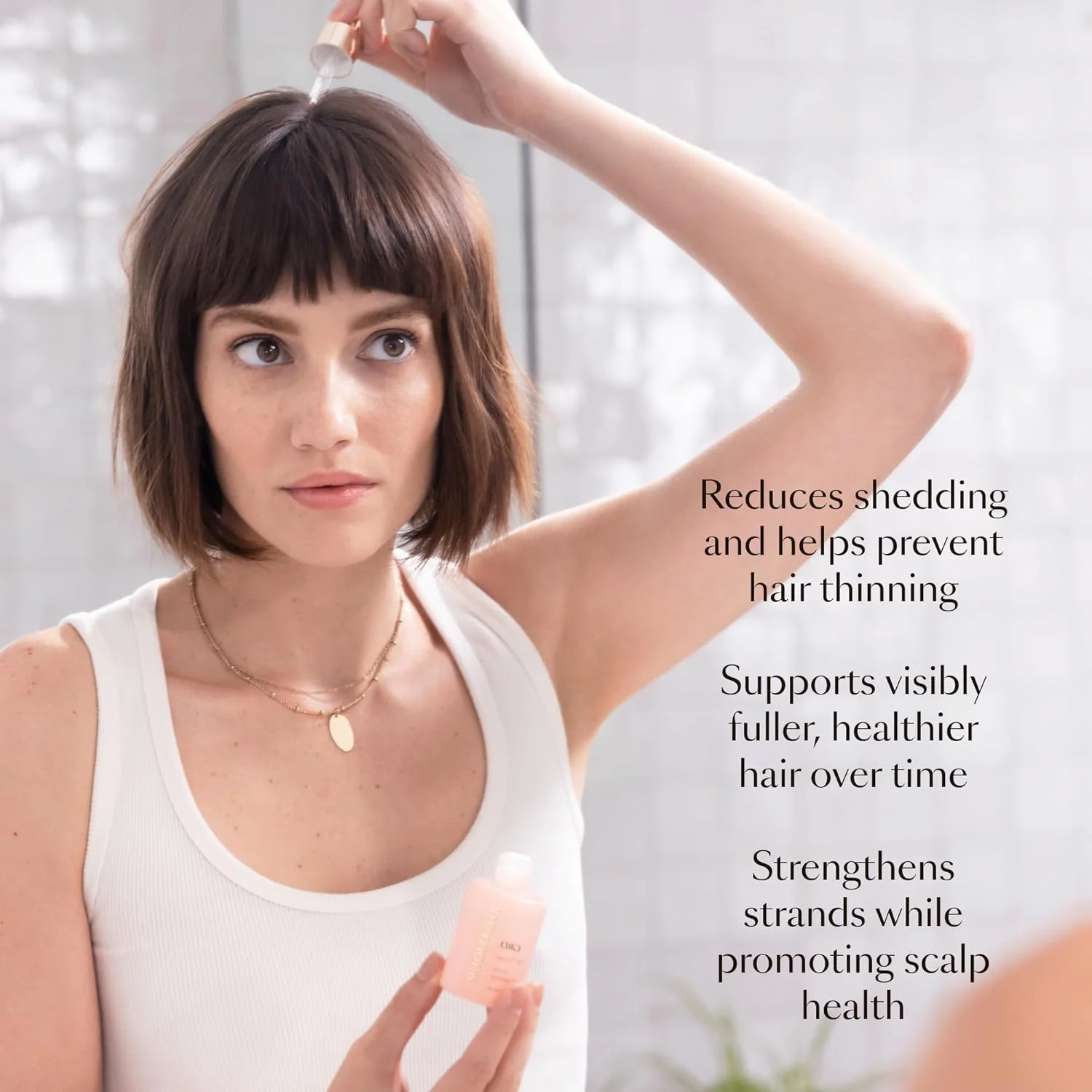 سرم موی گرو وگامور برای موهای ضخیم تر و بلندتر - سرم رشد موی وگان طراحی شده برای موهای نازک و ریزش مو