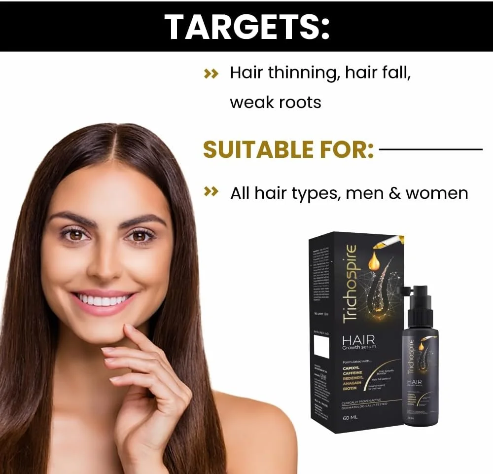 سرم رشد مو تریکوسپایر، 60 گرم سرم رشد مو تریکوسپایر، 60 گرم