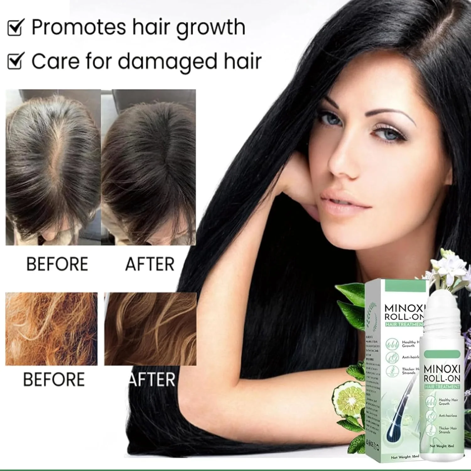 درمان مو با رول-آن Renew Hair X، سرم غلتکی رشد مو، رشد مجدد مو و ریش، روغن ضروری موی ضخیم کننده Renew hair Roller، روغن ضروری ضد ریزش مو (1 عدد) درمان مو با رول-آن Renew Hair X، سرم غلتکی رشد مو، رشد مجدد مو و ریش، روغن ضروری موی ضخیم کننده Renew hair Roller، روغن ضروری ضد ریزش مو (1 عدد)
