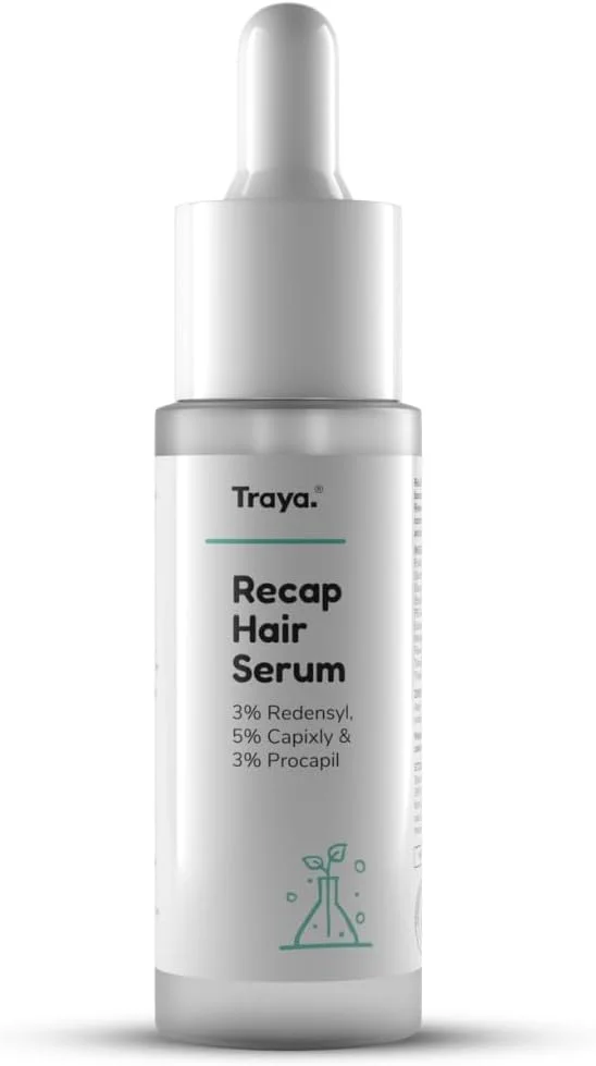 سرم رشد موی طبیعی ترایا با 3% Redensyl، 5% Capixyl، 3% Procapil برای افزایش ضخامت مو، مسدود کننده طبیعی DHT، برای کنترل ریزش مو و رشد (30 میلی لیتر) سرم رشد موی طبیعی ترایا با 3% Redensyl، 5% Capixyl، 3% Procapil برای افزایش ضخامت مو، مسدود کننده طبیعی DHT، برای کنترل ریزش مو و رشد (30 میلی لیتر)