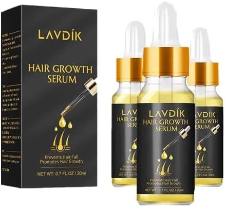 روغن تقویت کننده مو Tress Diary، سرم گیاهی ضخیم کننده حاوی بیوتین، روغن ضروری طبیعی برای افزایش تراکم مو، سرم رشد مو، سرم احیا کننده مو، جلوگیری از ریزش مو و کمک به ضخیم تر و قوی تر شدن مو (3 عدد)