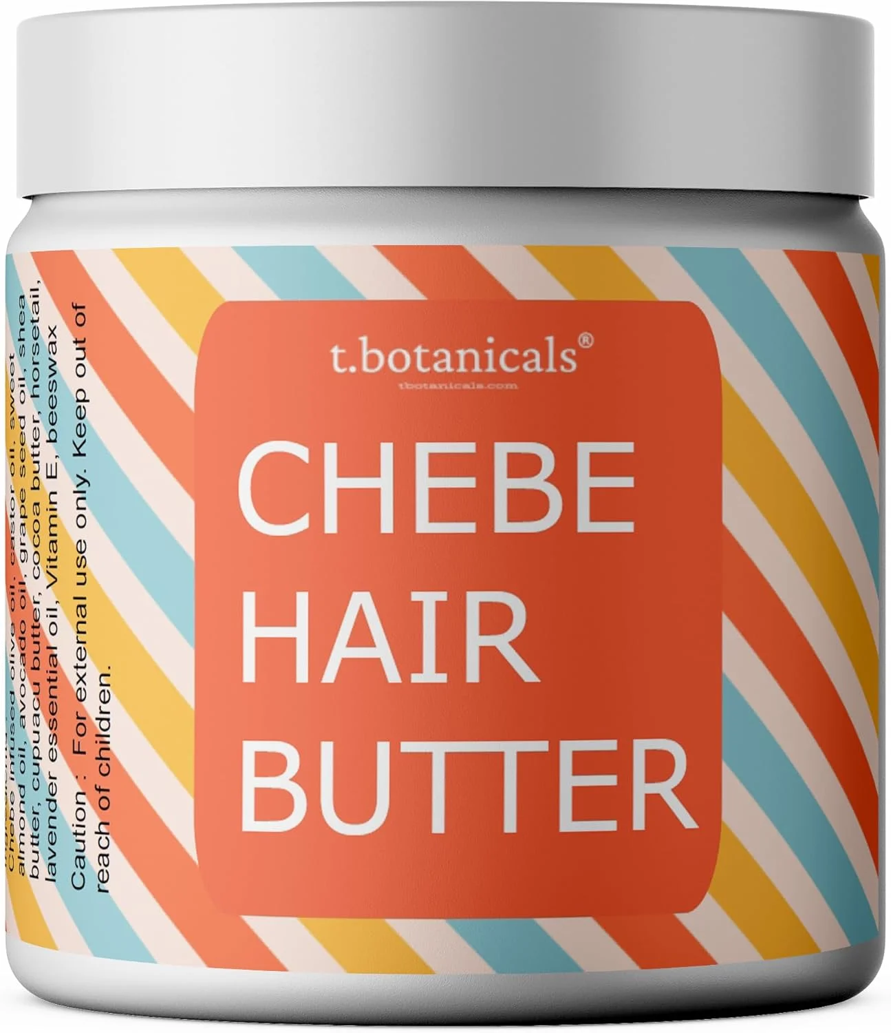 کره چبه تی.بوتانیکالز برای رشد و ضخیم شدن مو، جلوگیری از ریزش مو، کاهش شکستگی و موخوره، سرم برای مرطوب کردن موهای خشک (بدون عطر، 226 گرم)