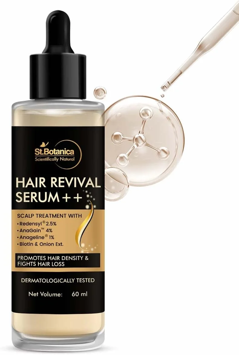 سرم احیا کننده مو سنت بوتانیکا ++ حاوی ردنسيل 2.5%، آناگین 4%، آناژلین 1%، بیوتین و روغن پیاز 60 میلی لیتر، چند منظوره سرم احیا کننده مو سنت بوتانیکا ++ حاوی ردنسيل 2.5%، آناگین 4%، آناژلین 1%، بیوتین و روغن پیاز 60 میلی لیتر، چند منظوره