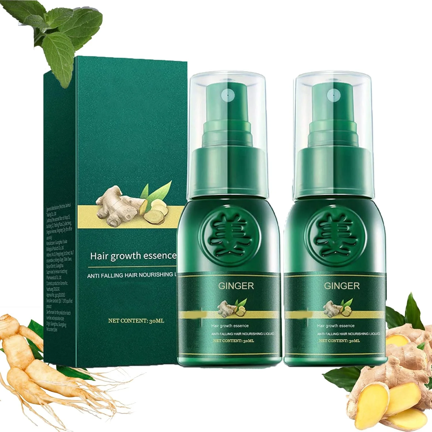 اسپری رشد موی ژاپنی BOLHGF Shougagro، سرم رشد مجدد موی جینسینگ کره ای هیونگانگ، سرم زنجبیل 7 روزه، اسانس بوتانیکس، برای مردان و زنان (2 عدد) 1 عدد اسپری رشد موی ژاپنی BOLHGF Shougagro، سرم رشد مجدد موی جینسینگ کره ای هیونگانگ، سرم زنجبیل 7 روزه، اسانس بوتانیکس، برای مردان و زنان (2 عدد) 1 عدد