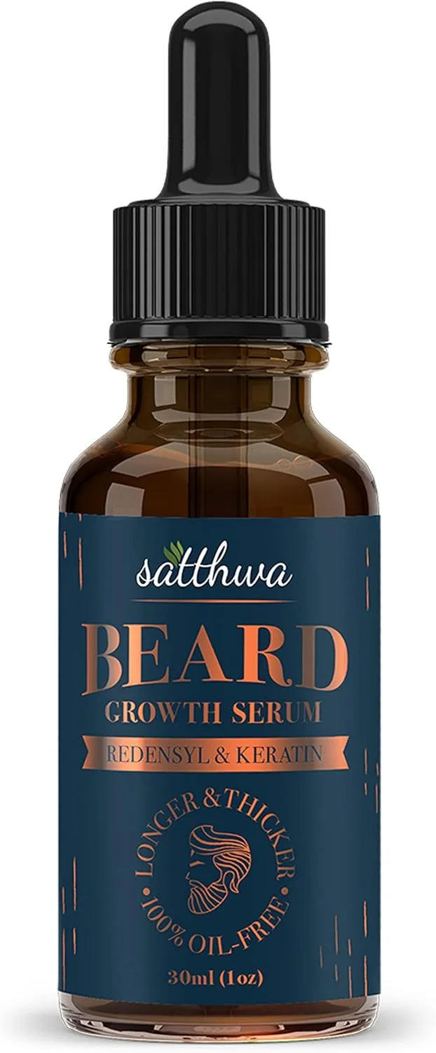 سرم رشد ریش ستوا - کاملا طبیعی با ردنسل، کراتین و بیوتین