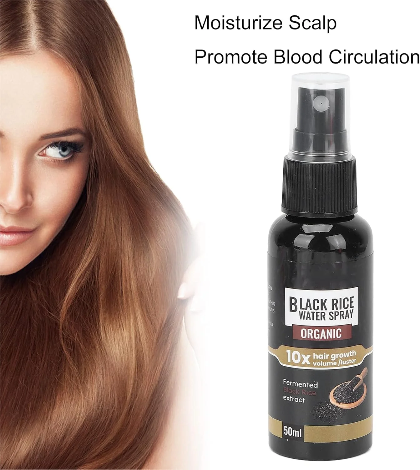 اسپری روغن رشد مو، سرم گیاهی رشد مجدد مو برای موهای قوی تر، ضخیم تر و بلندتر، روغن بهبود مو برای موهای نرم و درخشان زنانه و مردانه اسپری روغن رشد مو، سرم گیاهی رشد مجدد مو برای موهای قوی تر، ضخیم تر و بلندتر، روغن بهبود مو برای موهای نرم و درخشان زنانه و مردانه